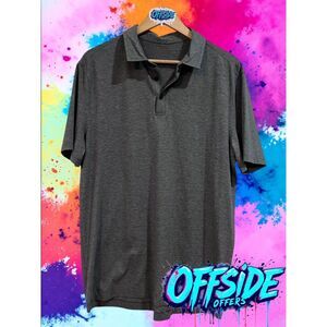 Lululemon Grey Casual Polo Mens Medium